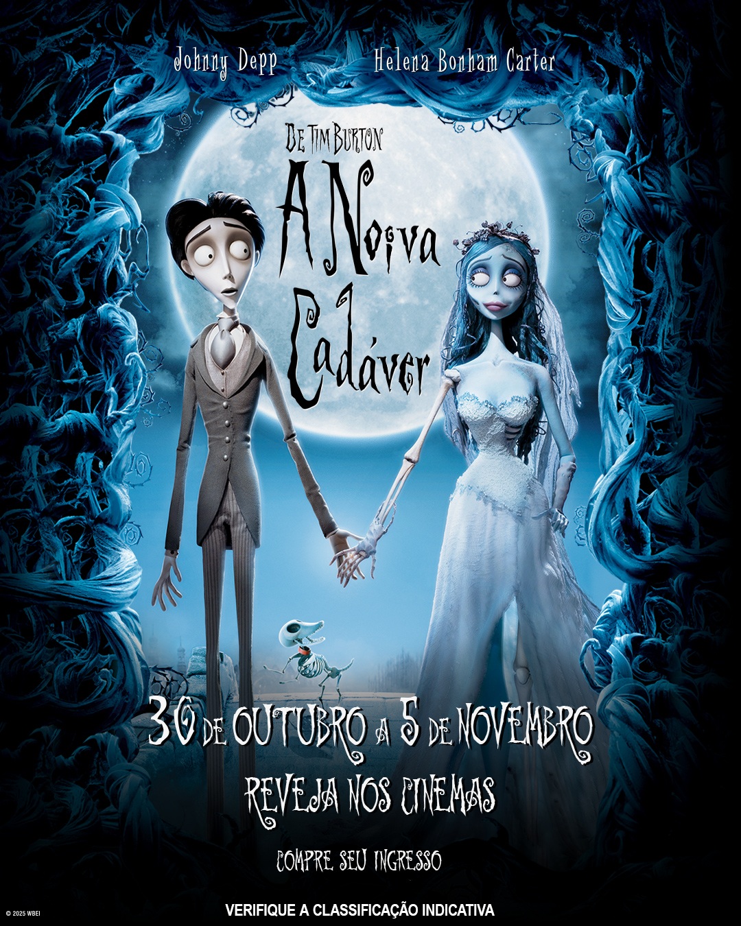 Pôster de A Noiva Cadáver (Divulgação / Warner Bros.)