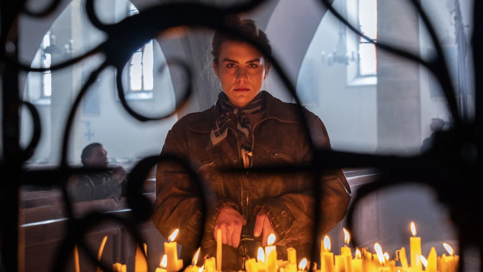 Morgane Polanski como Krystyna em A Agente Polonesa (Reprodução)