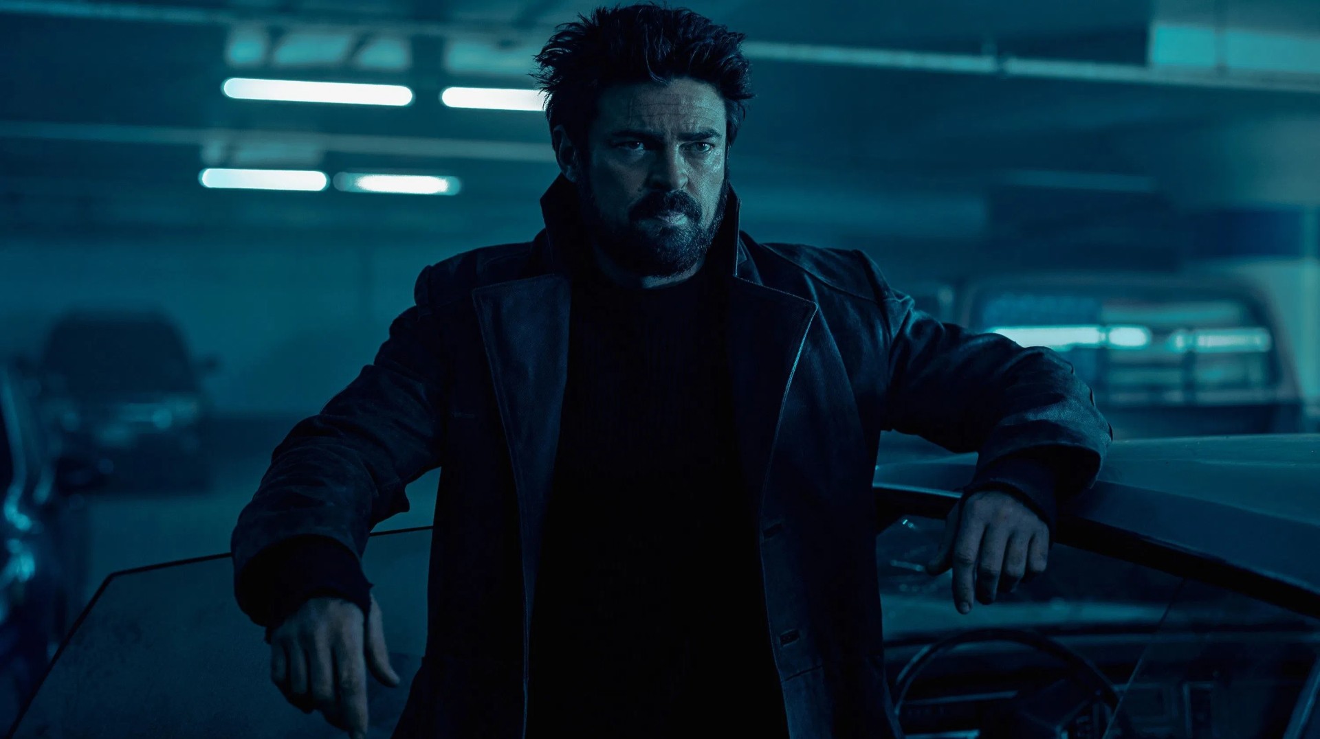 Karl Urban como Billy Bruto em The Boys (Reprodução / Prime Video)