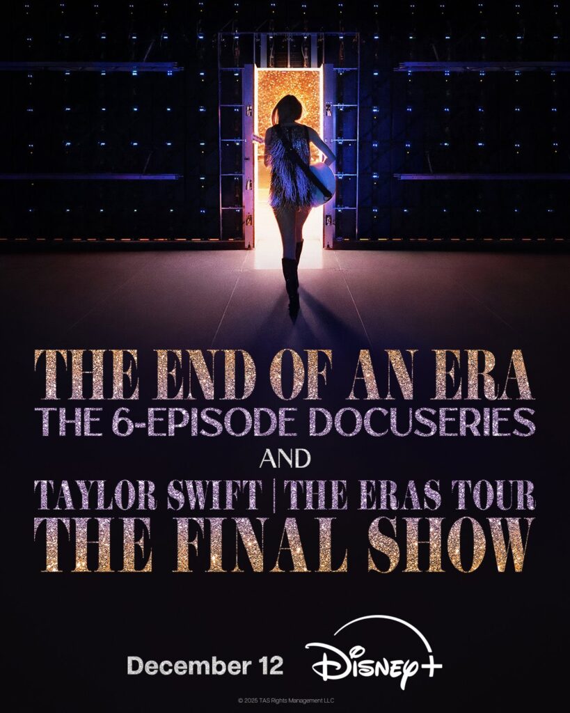 Taylor Swift anuncia série documentário da "The Eras Tour"