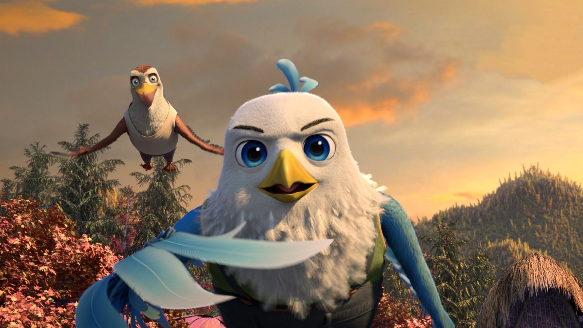 Bico Dourado em Entre Penas e Bicadas (Reprodução / A2 Filmes)