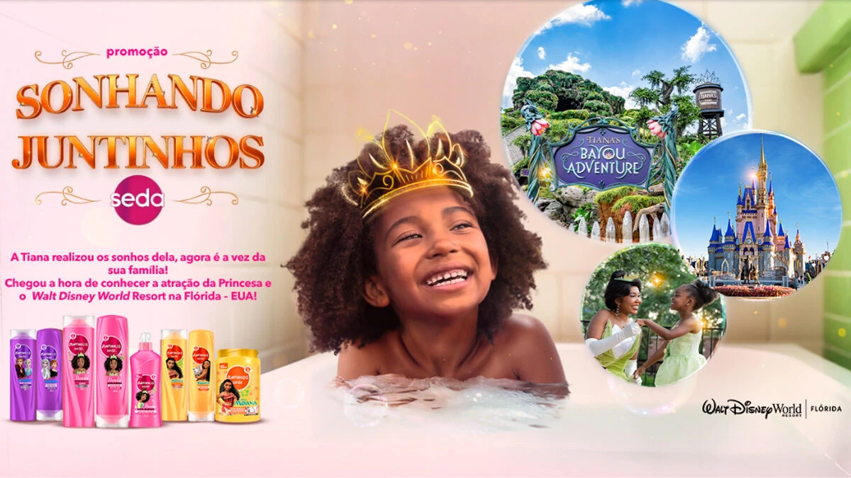 Seda e Disney Renovam Parceria com Campanha 'Sonhando Juntinhos' e Levam Fãs para o Magic Kingdom
