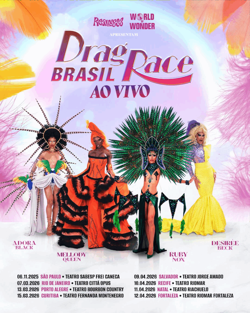 Drag Race Brasil vai aos palcos