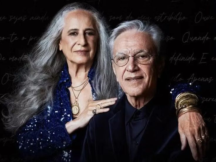 Caetano Veloso e Maria Bethânia são indicados ao Grammy 2026 com álbum ao vivo