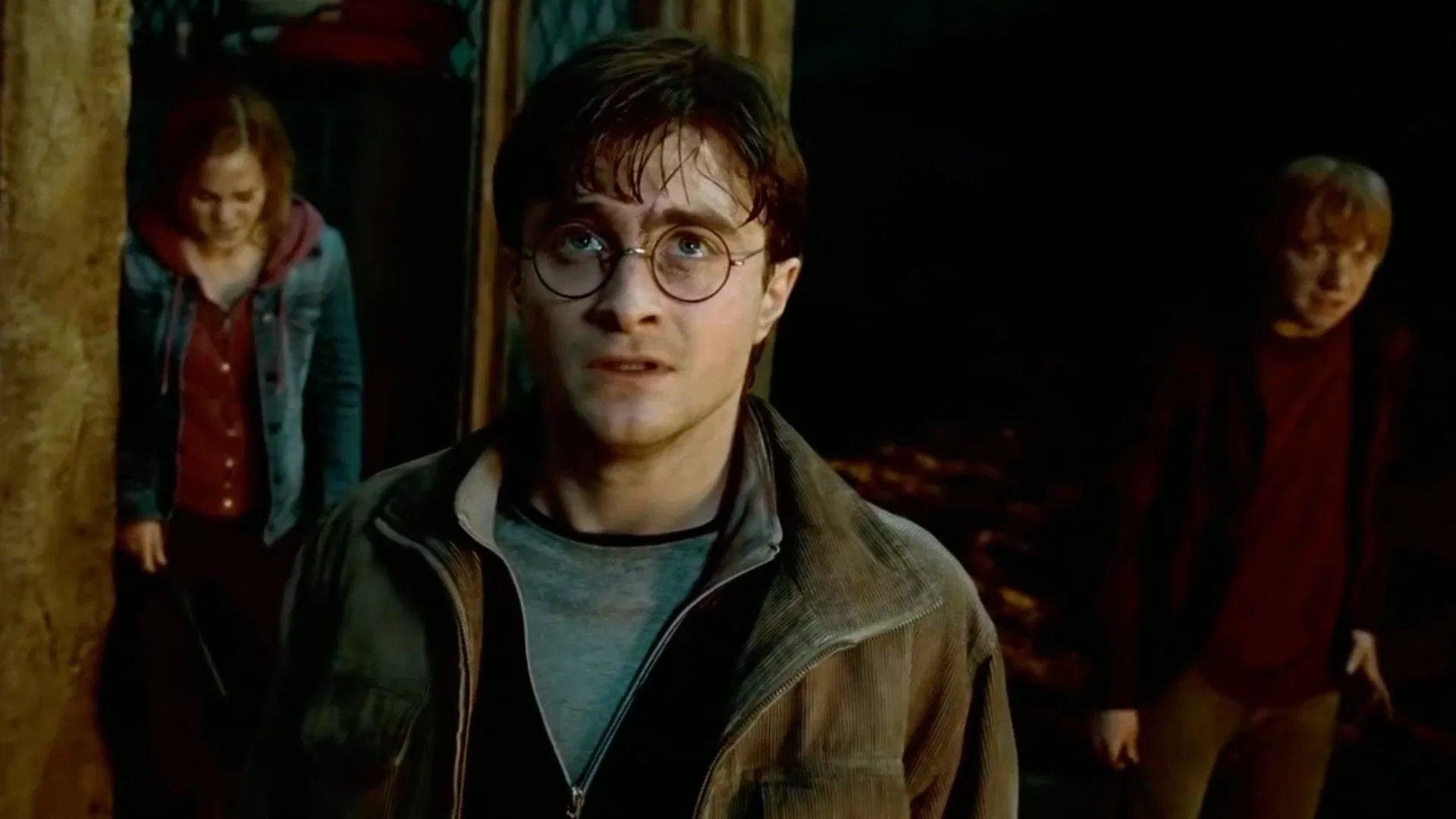 Daniel Radcliffe como Harry em Harry Potter e as Relíquias da Morte (Reprodução / Warner Bros.)