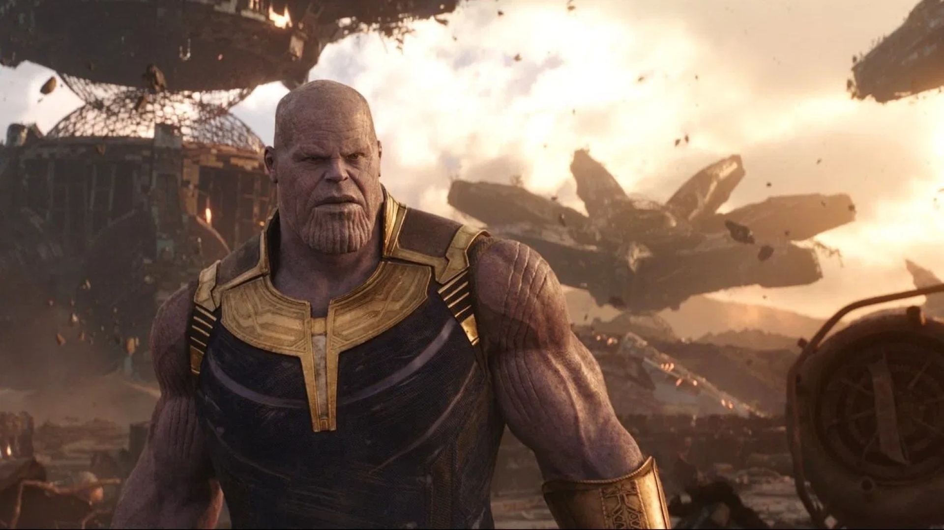 Josh Brolin como Thanos em Vingadores: Guerra Infinita (Reprodução / Marvel)