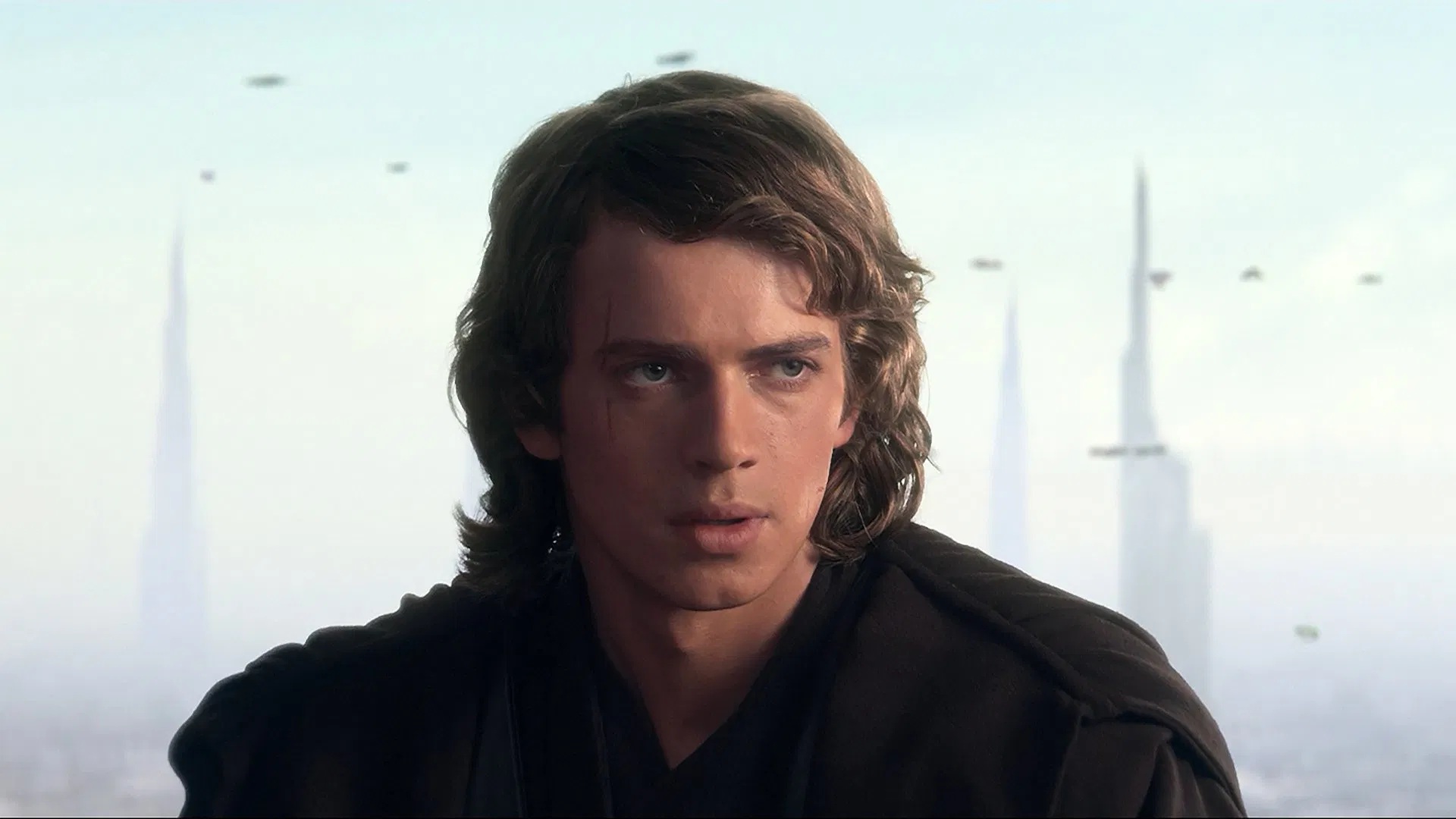 Anakin (Hayden Christensen) em Star Wars: A Vingança dos Sith (Reprodução / Luscasfilm)