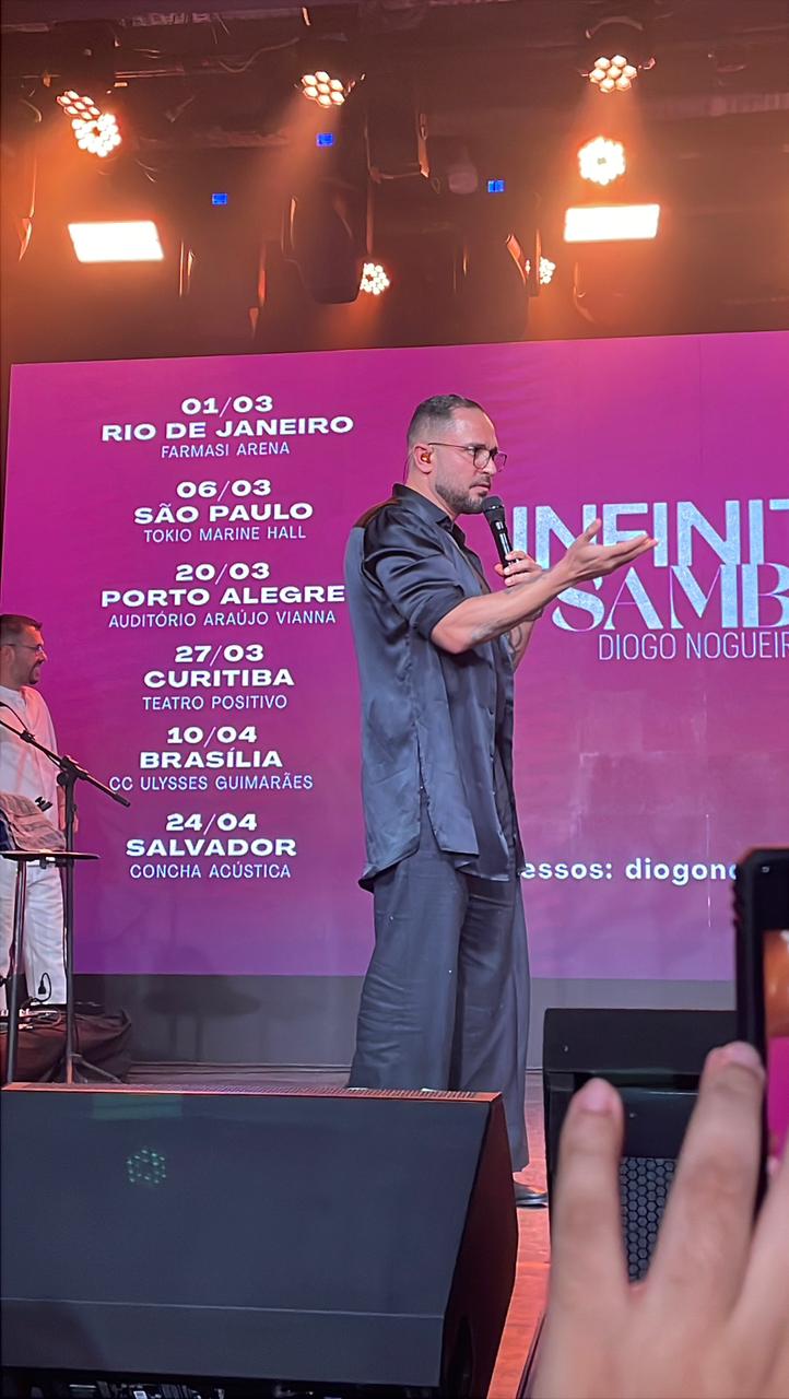 Diogo Nogueira anuncia turnê ''Infinito Samba)