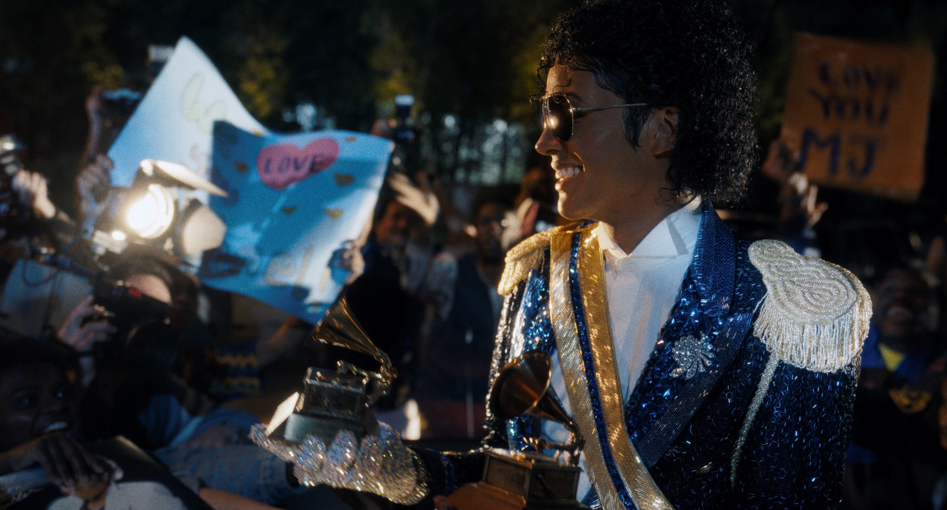 Jaafar Jackson como Michael Jackson em Michael (Reprodução / Universal Pictures)