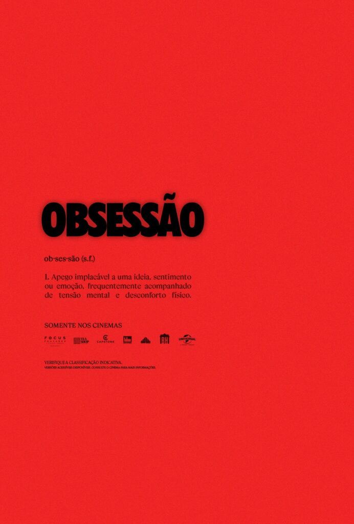 Cartaz de Obsessão (Divulgação / Universal Pictures)