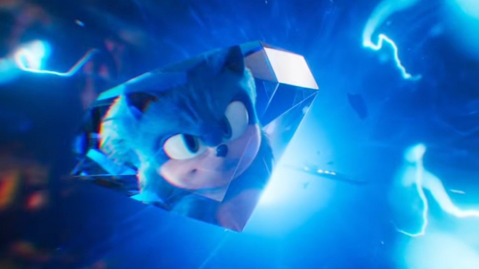 Sonic em Sonic 4: O Filme (Reprodução/Paramount Pictures)