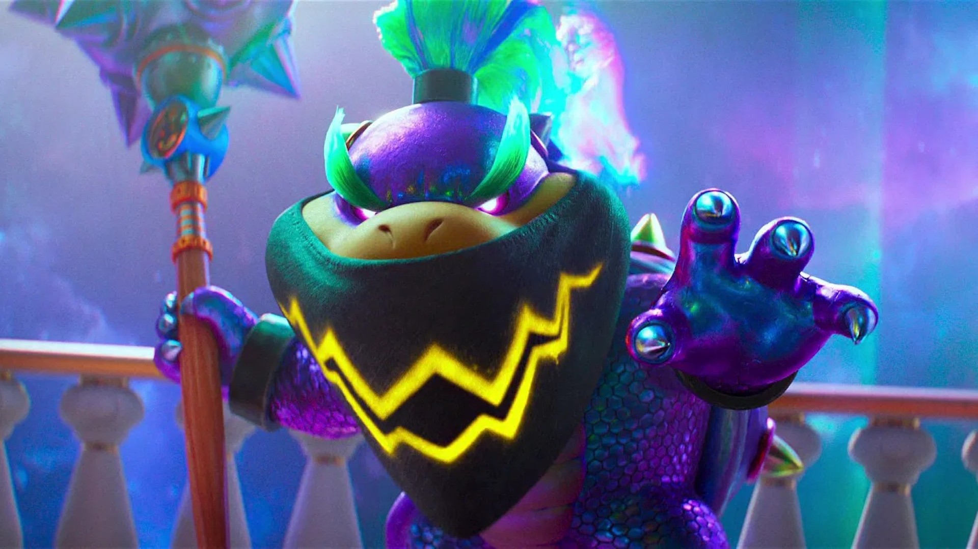 Bowser Jr. em Super Mario Galaxy: O Filme (Reprodução/Universal Pictures)