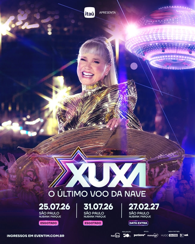 Anúncio do último voo da Nave de Xuxa